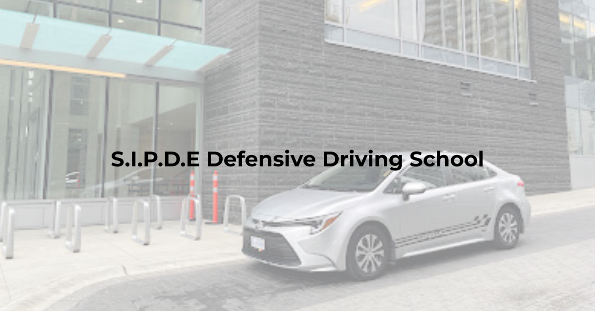 SIPDE Defensive Driving School SPIDE Defensive Driving School